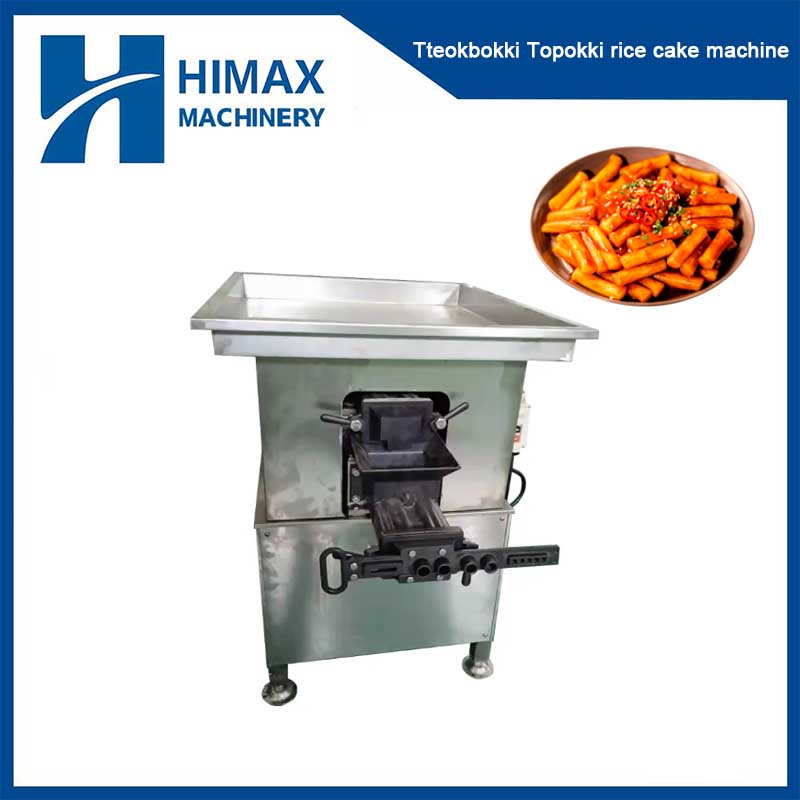 Tteokbokki Rice Cake Bar Double Extrusion Forming Machine with Factory PriceJINAN HIMAX